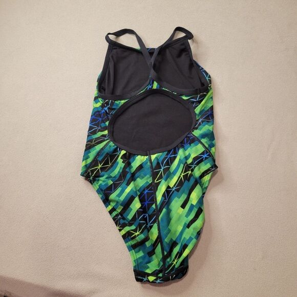 TYR Green Swimsuit One Piece Size Xs - Picture 2 of 6